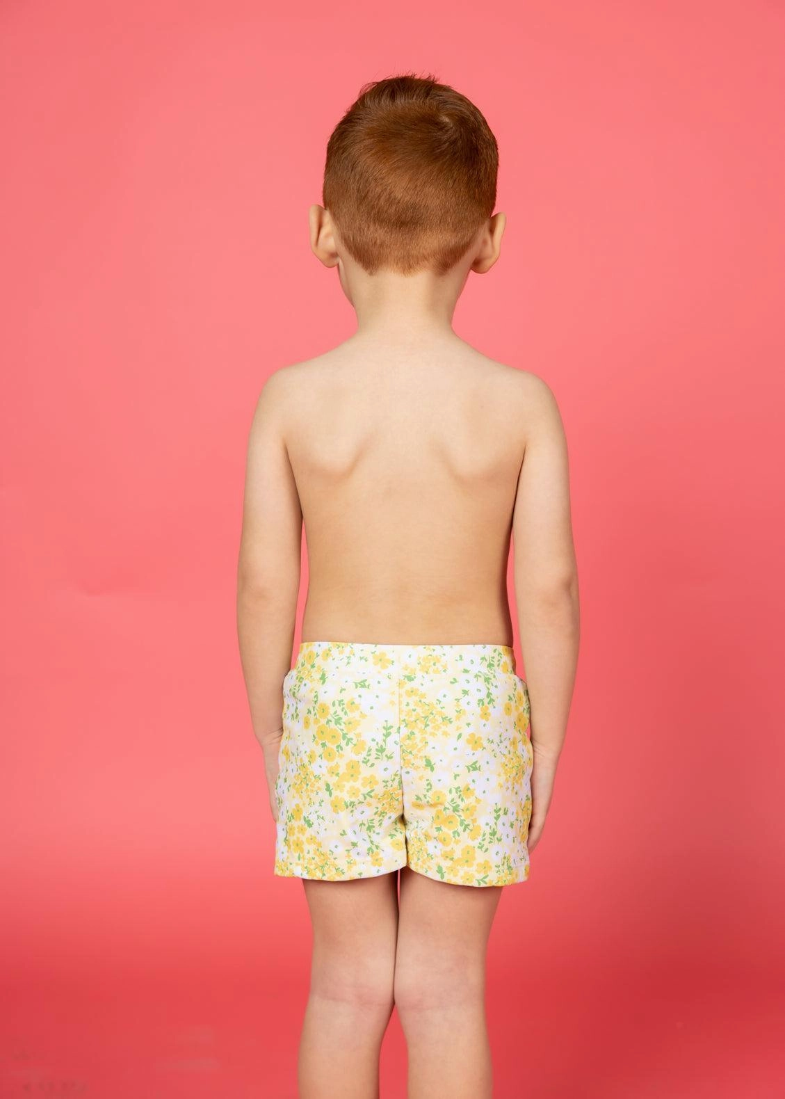 Yellow Meadow | Mini Euro Shorts