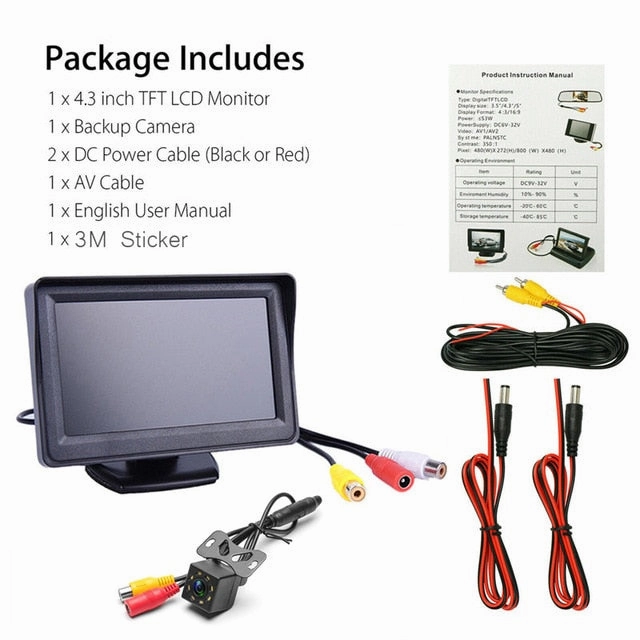 Yuanting Auto Backup Rear View Night Vision Camera Shop Smart Save