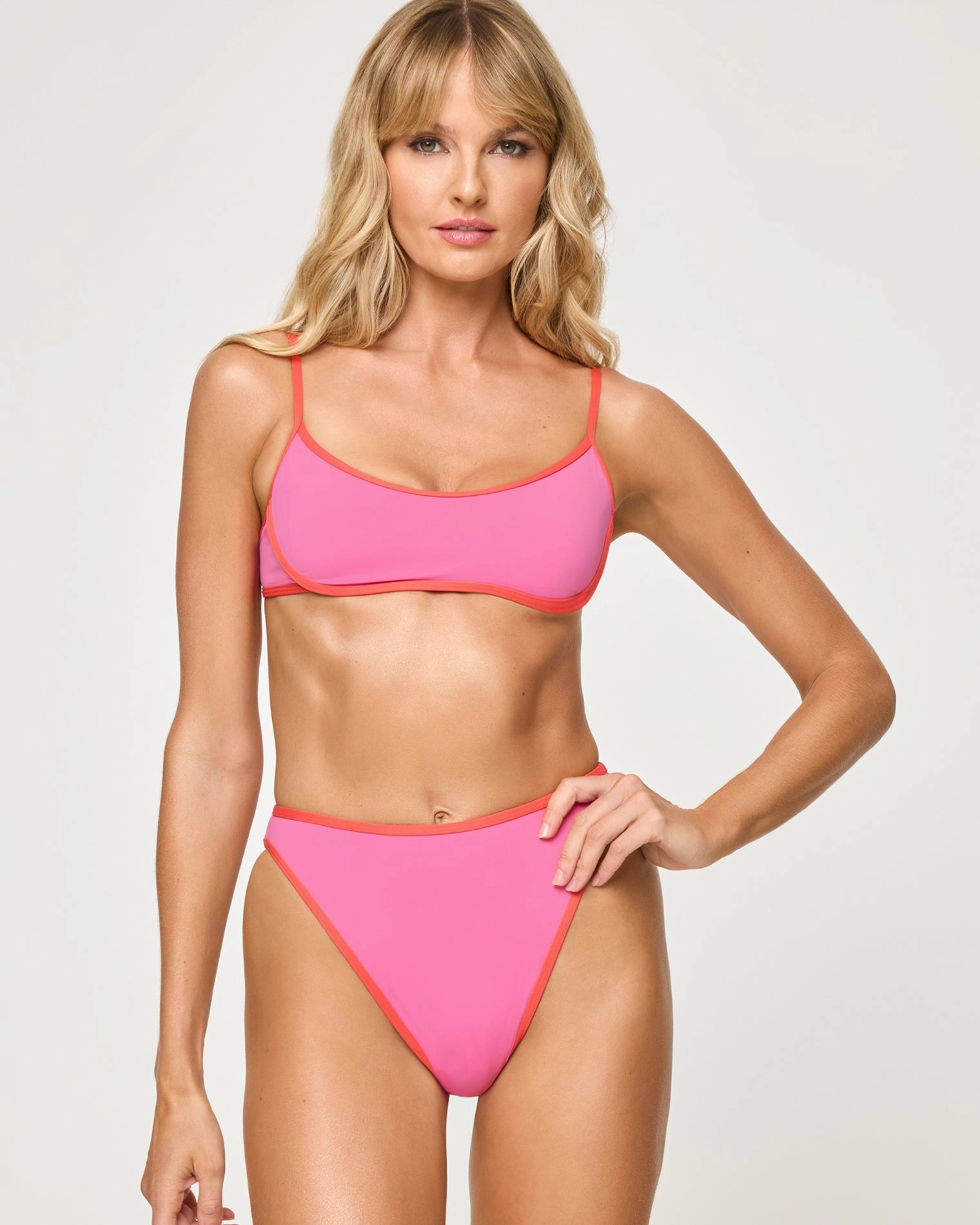 Zella Bikini Top - Bubblegum-Grapefruit