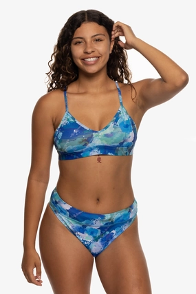 Zoe Bikini Bottom - Flora mix and match bikinis, stylish women's bikini options