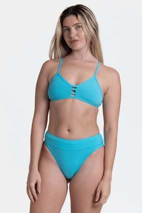 Zoe Bikini Bottom - Hawaii Blue mix and match bikinis, stylish women's bikini options