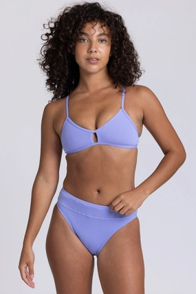 Zoe Bikini Bottom - Lavender mix and match bikinis, stylish women's bikini options
